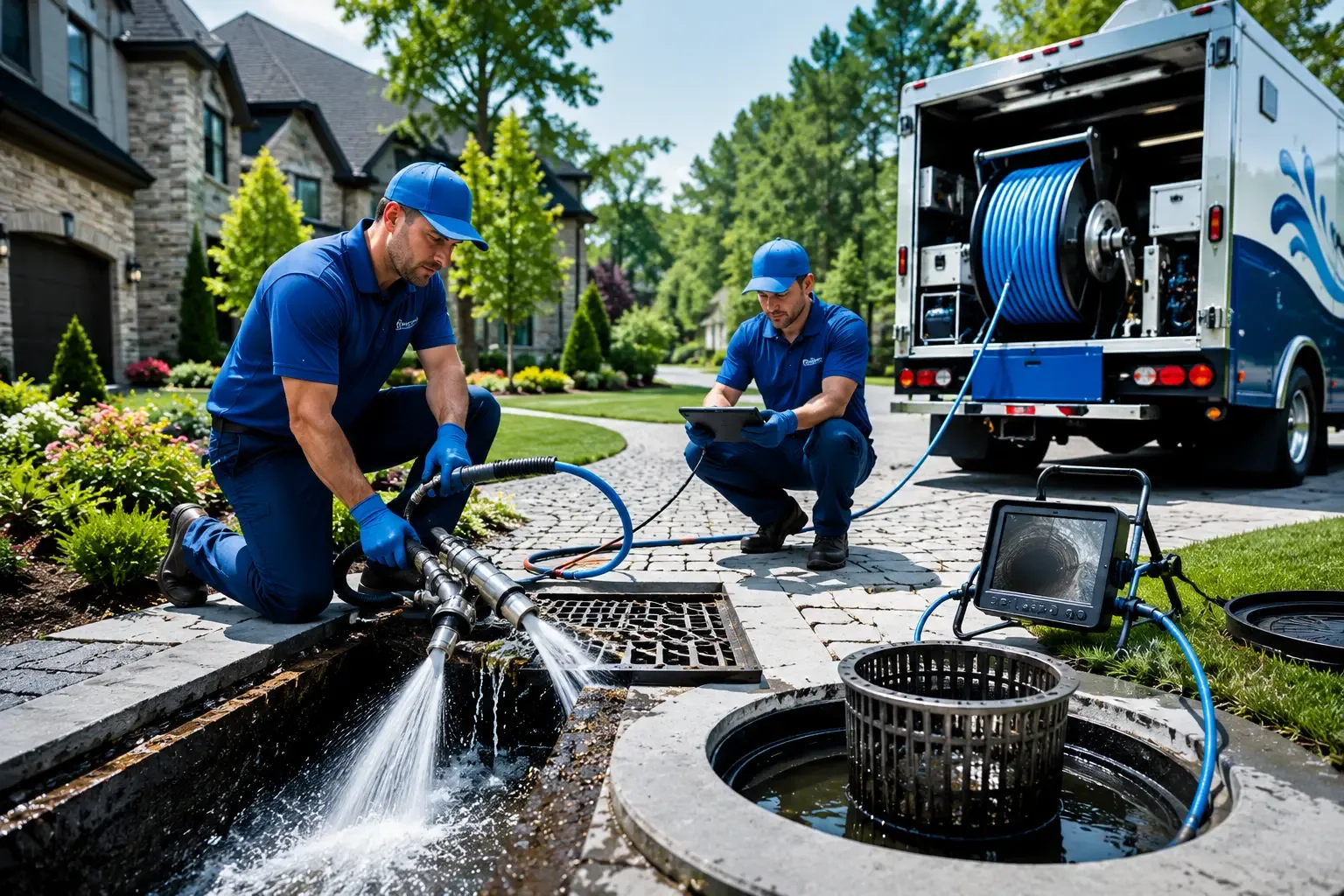 Local outdoor drain cleaning professionals in South China, ME