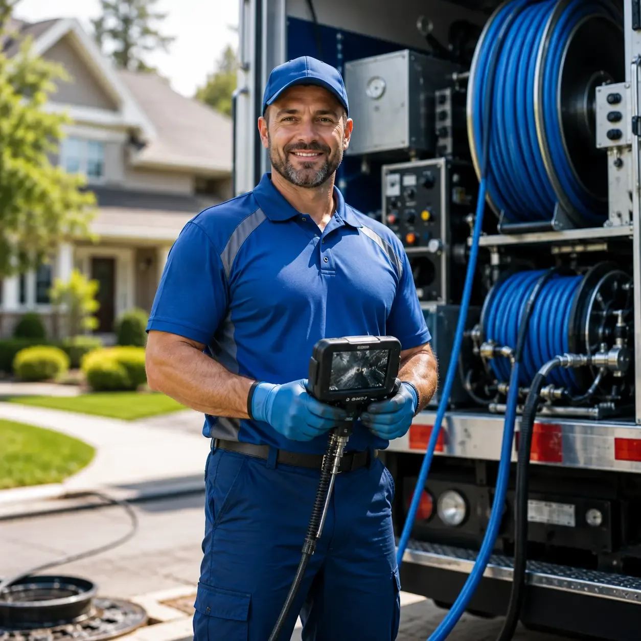 Local outdoor drain cleaning specialists in South China, ME